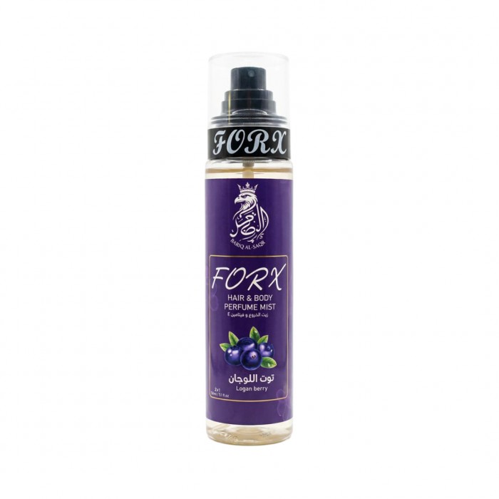 فوركس معطر الجسم والشعر توت اللوجان 150 مل بخاخ فاكهي فاخر