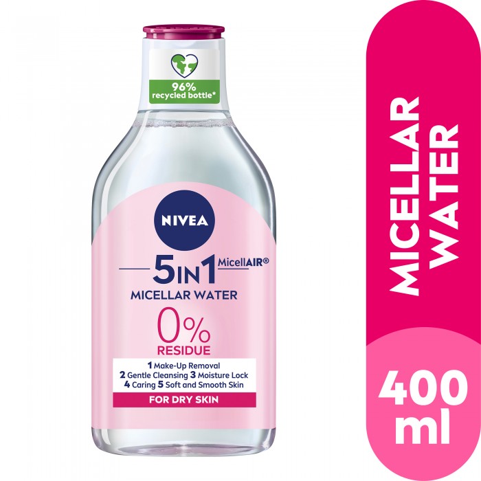 Nivea MicellAIR Micellar Water Makeup Remover For Sensitive Skin - 400ml