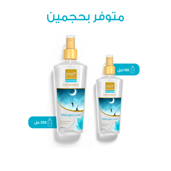 Pure Beauty Body Splash Midnight Love Daily Refresher For Women- 250ML