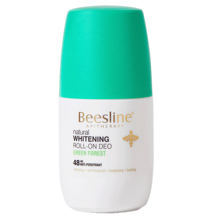 Beesline Whitening Roll On Deodorant 48hr Green Forest 50ml 