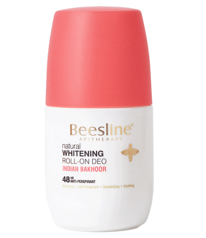 Beesline Whitening Roll On Deodorant 48hr Indian Bakhoor 50ml 