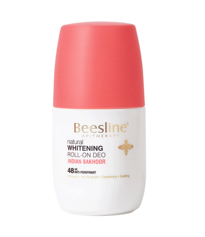 بيزلين رول اون مزيل عرق وتفتيح البشرة برائحة بخور هندي حماية 48 ساعة 50مل