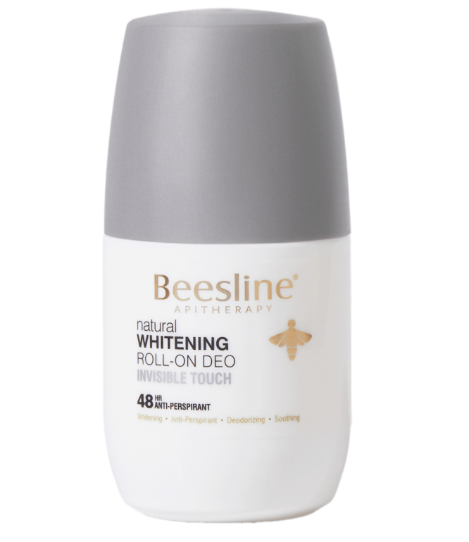 Beesline Whitening Roll On Deodorant 48hr Invisible Touch 50ml 