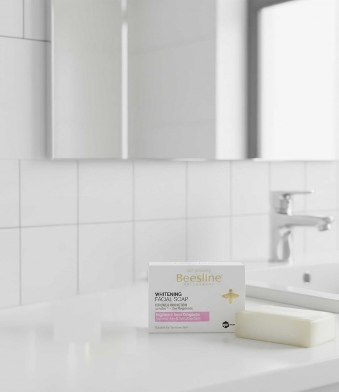 Beesline Whitening Facial Soap for Skin Brightening 85g