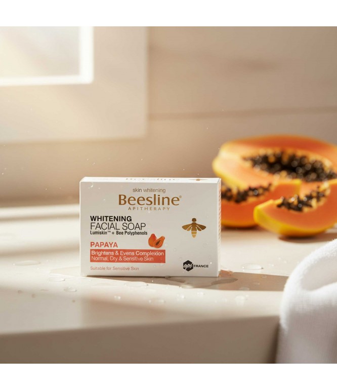 Beesline Whitening Facial Soap Papaya 85gm