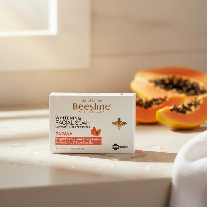 Beesline Whitening Facial Soap Papaya 85gm