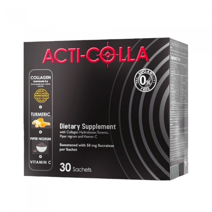 Acti Colla Dietary Supplement with Hydrolyzed Collagen 30 Sachets