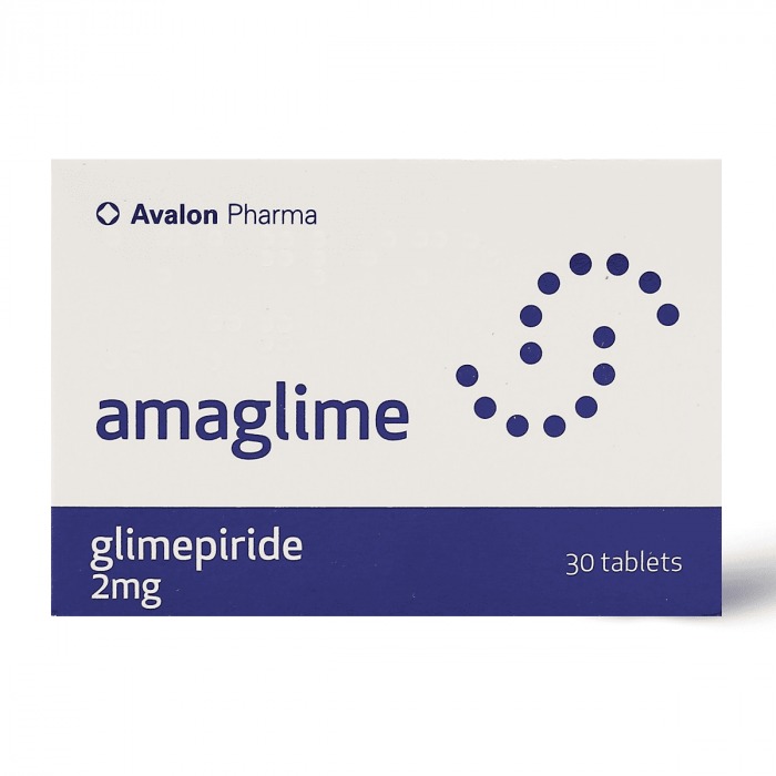 Amaglime 2 mg Tablets - 30 Tablets