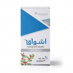 جي بي أشواق بخلاصة الأشواغاندا للمساعدة على النوم وتخفيف التوتر 300 جم 50 كبسولة