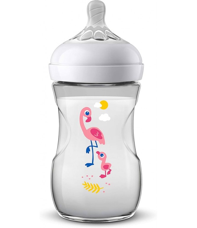 Avent Natural Bottle FLAMINGO 260ML