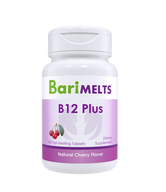 BariMelts B12 Plus Cherry-Flavored Fast-Melting 90 Tablets