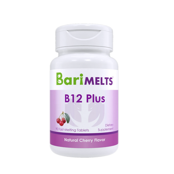 BariMelts B12 Plus - Cherry-Flavored Fast-Melting 90 Tablets