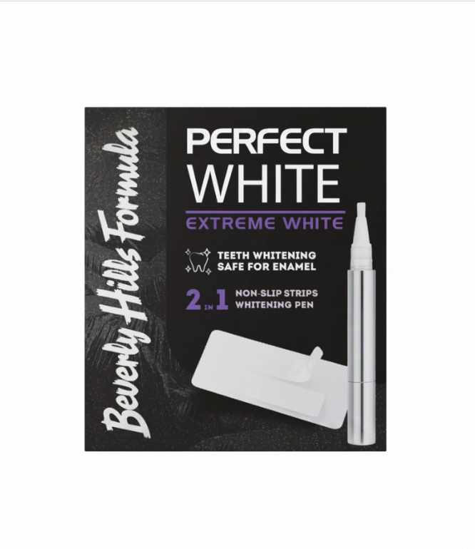 Beverly Hills Formula 2 in 1 Strips and Whitening Pen for a Bright Smile