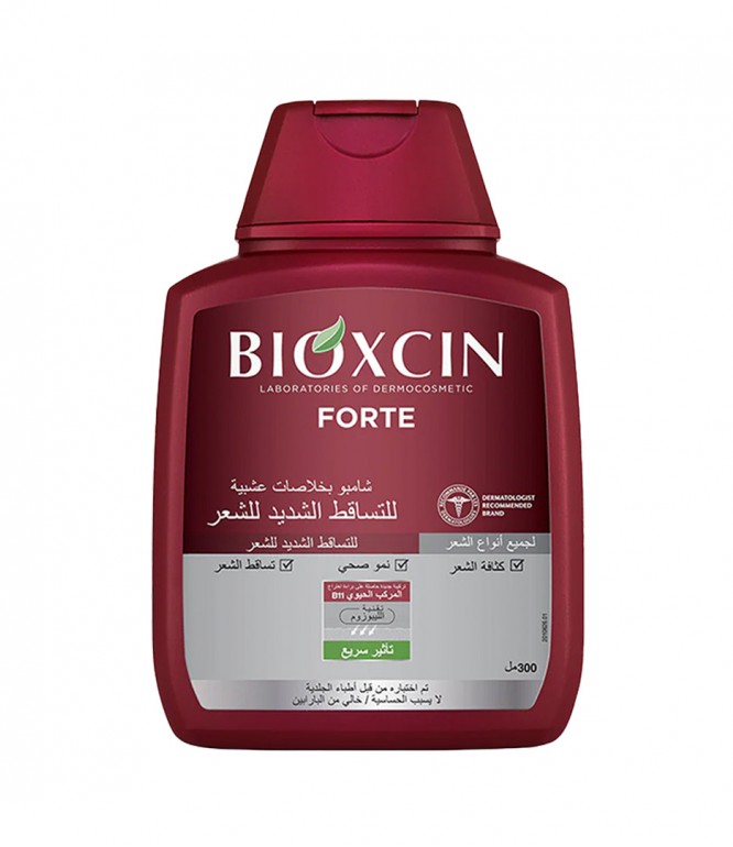 Bioxcin Forte Herbal Shampoo for Intensive Hair Fall 300 ml