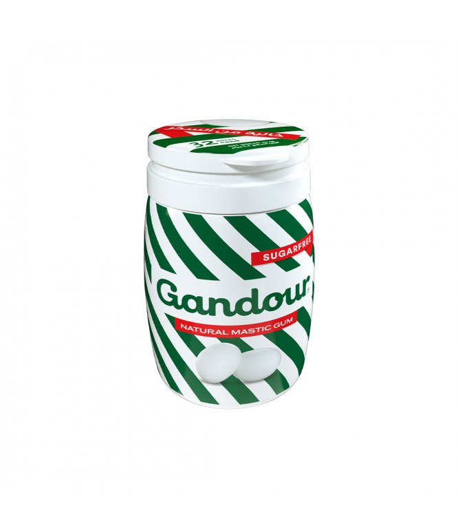 GANDOUR GUM NATURAL MASTIC CANISTER 32'S