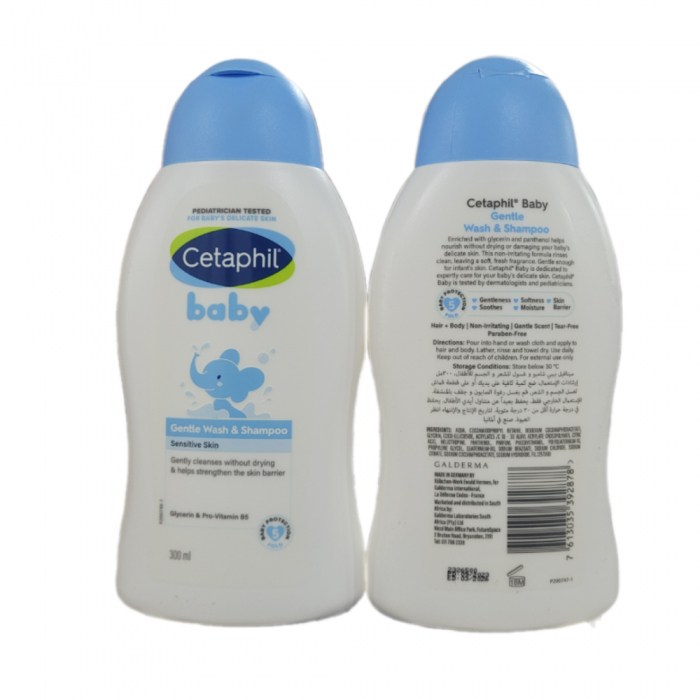 Cetaphil Baby Gentle Wash & Shampoo 300ml