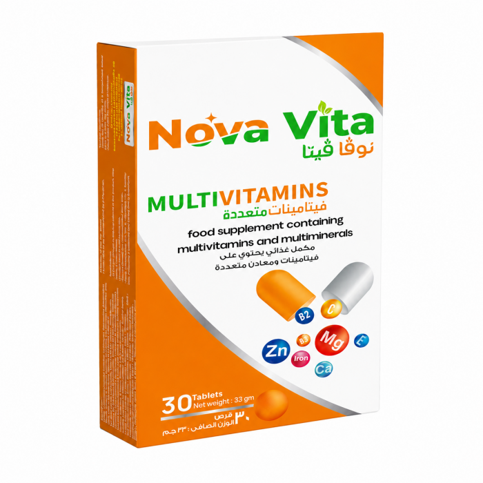 Nova Vita Multivitamins Tablets for General Health 30 Tablets