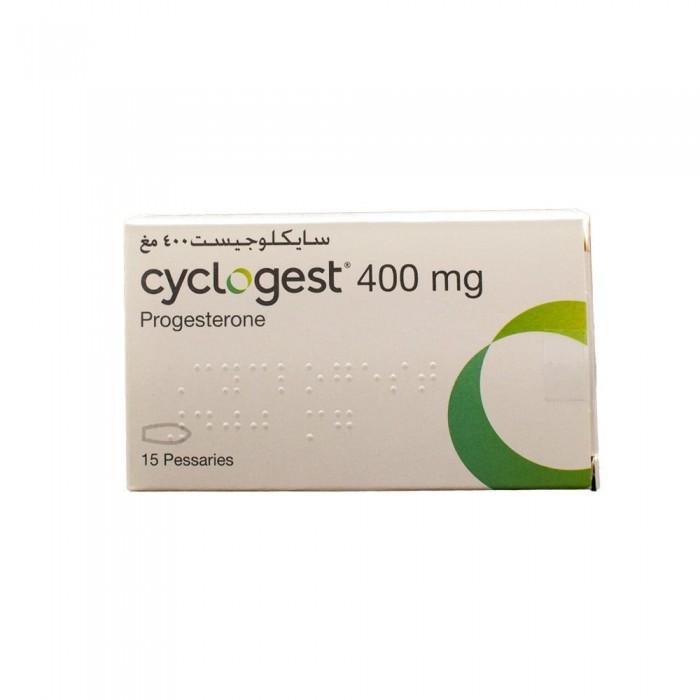 Cyclogest 400mg Suppositories 15's