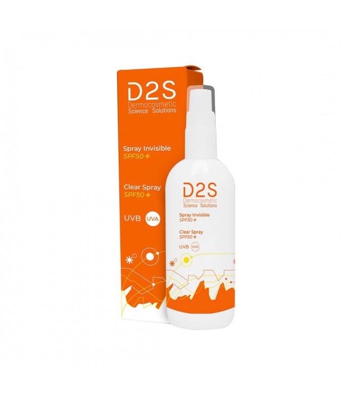 D2S Clear Sunscreen Spray SPF50+ – 125ml