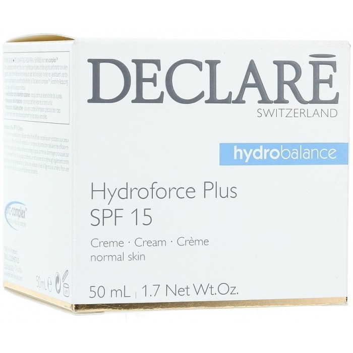 Declare Hydroforce Plus SPF 15 Cream 50 Ml