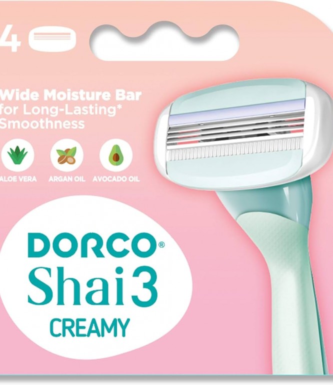 Dorco Razor Shai-3 Creamy 4'S