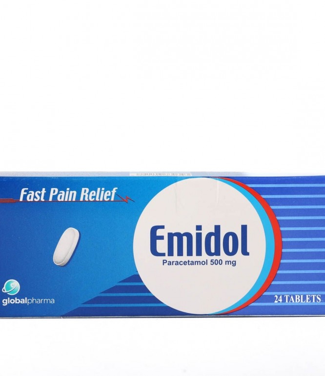 Emidol 500mg Tablets 24's