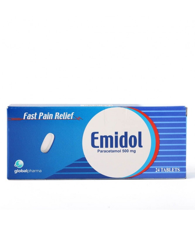 Emidol 500mg Tablets 24's