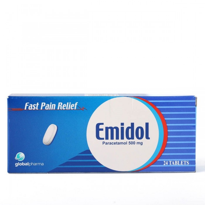 Emidol 500mg Tablets 24's