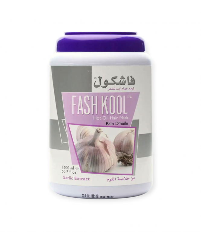 فاشكول قناع الشعر بالزيت الحار ومستخلص الثوم 1500مل