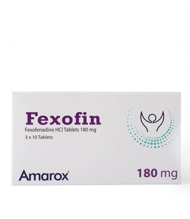 Fexofin 180 mg - 30 Tablets