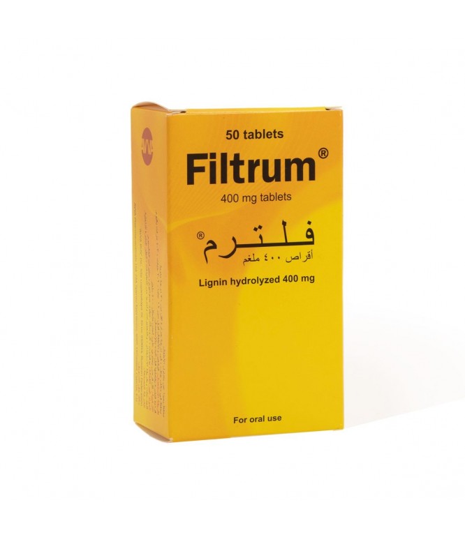Filtrum 400 mg Tablets - 50 Tablets