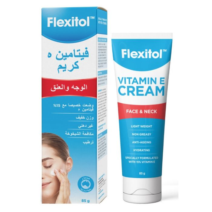 Flexitol Vitamin E Cream Face & Neck 85 g