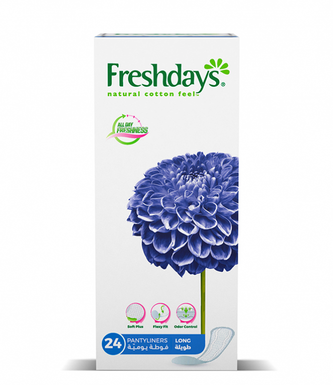 Freshdays Daily Liners Long 24pieces