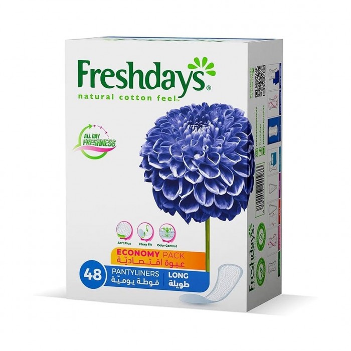 Freshdays Long Pantyliners 48's