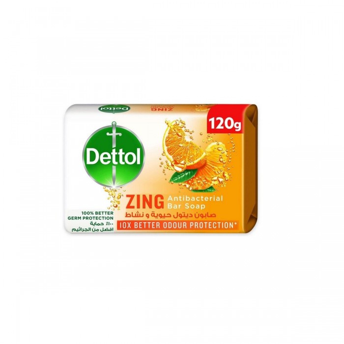 Dettol Soap Zinc 120g