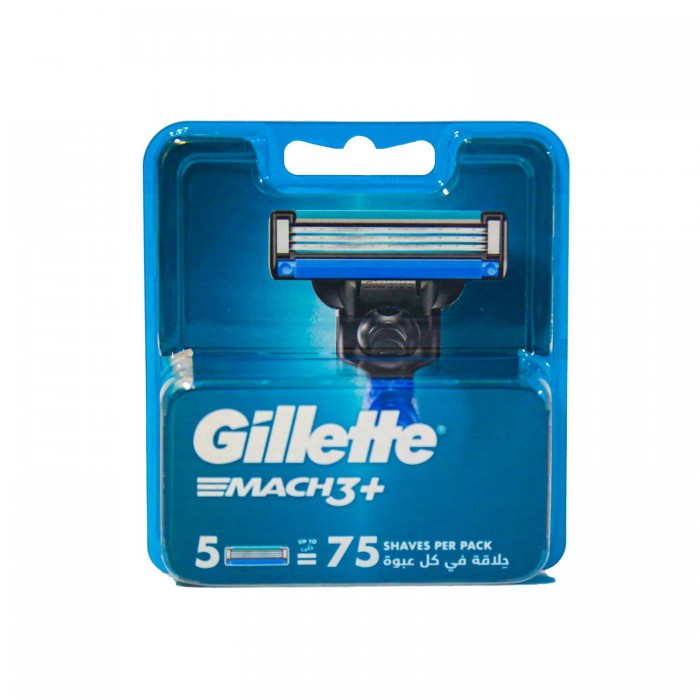 Gillette Mach3+ Blades 5Pieces