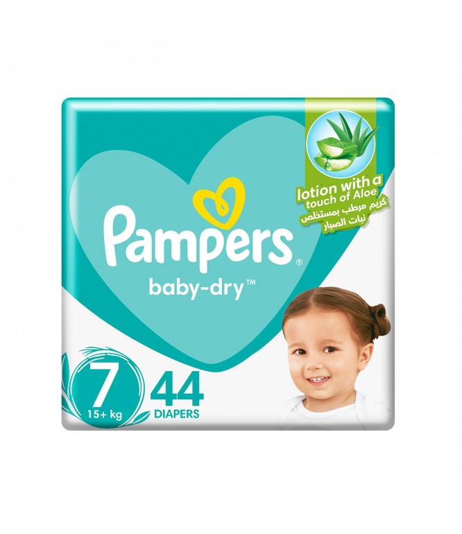 PAMPERS JUMBO 44 #7 15KG+