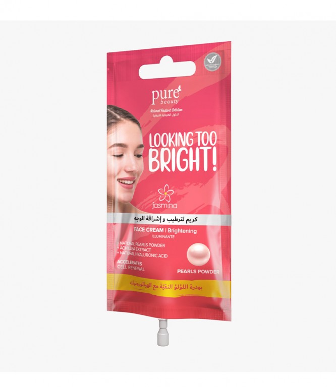Jasmina Face Cream with Pearl, Brightening 15ML
