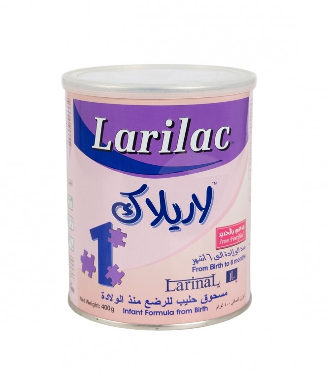 لاريلاك -1 حليب اطفال 400 جرام