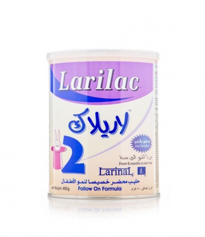حليب أطفال لاريلاك -2- 400 غرام