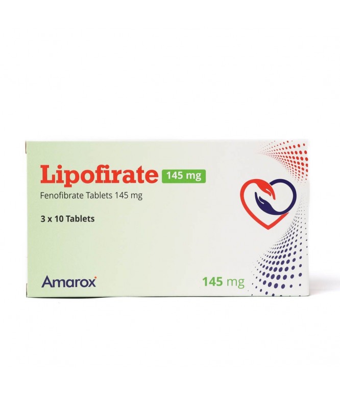 Lipofirate 145mg Tablets 30's