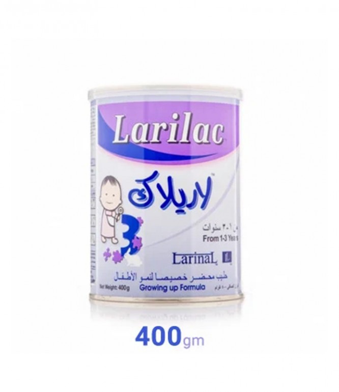 حليب أطفال لاريلاك -3- حجم 400 غرام