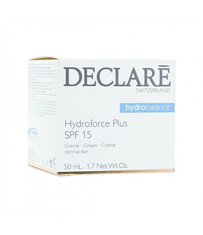 Declare Hydroforce Plus SPF 15 Cream 50 Ml