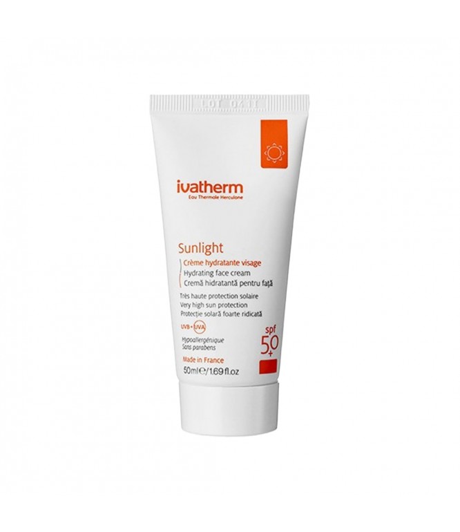 Ivatherm Sunlight Hydrating Face Cream SPF 50+ 50 ml