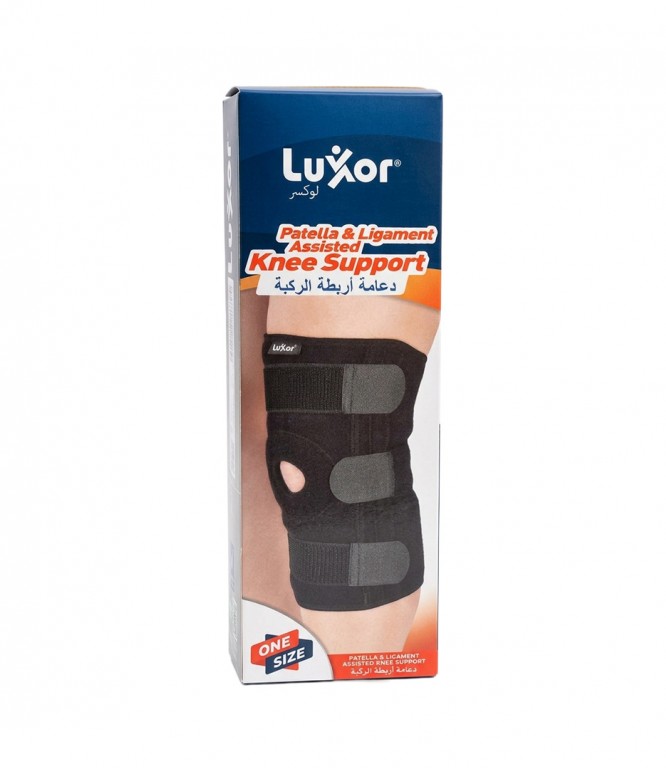 Luxor 200 - Knee Support with Open Patella and Ligament Support