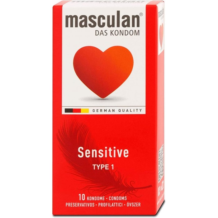 Masculan Condom Sensitive - 10 Pieces
