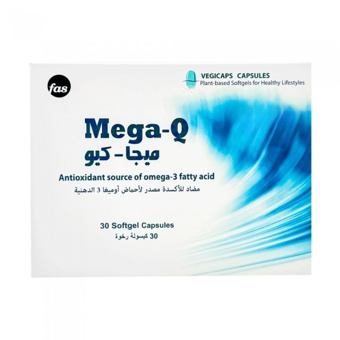 Mega-Q Dietary Supplement 30 Capsule 