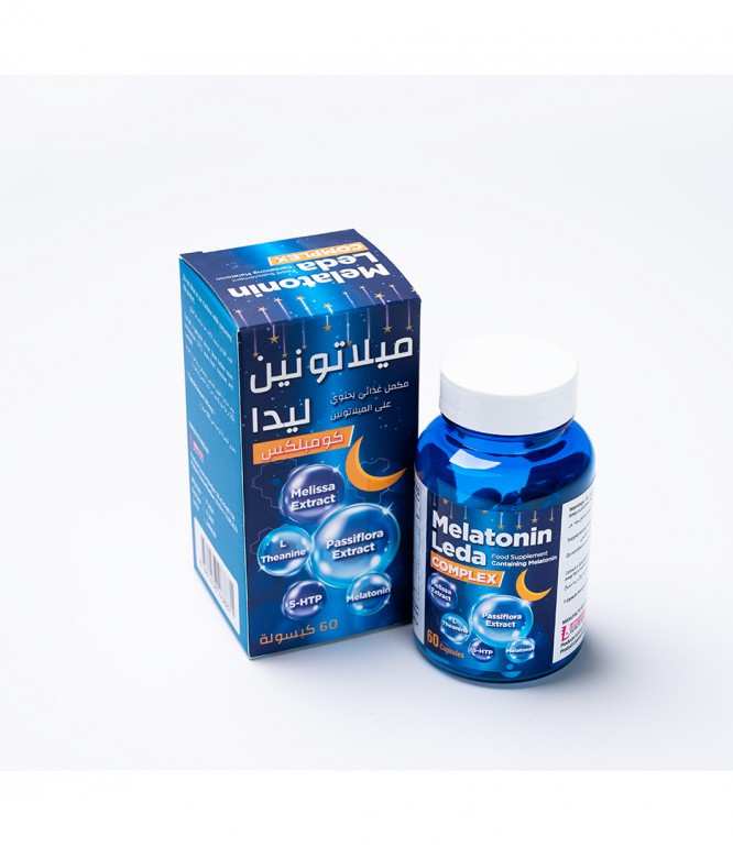 ميلاتونين ليدا للمساعدة على النوم 60 كبسولة