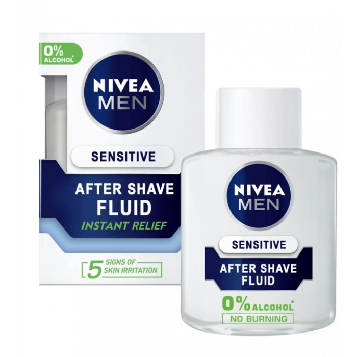 NIVEA After Shave Fluid Sensitive 100ml