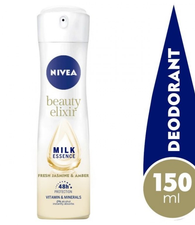 Nivea Deodorant Spray Female Fresh Jasmin And Amber - 150ml